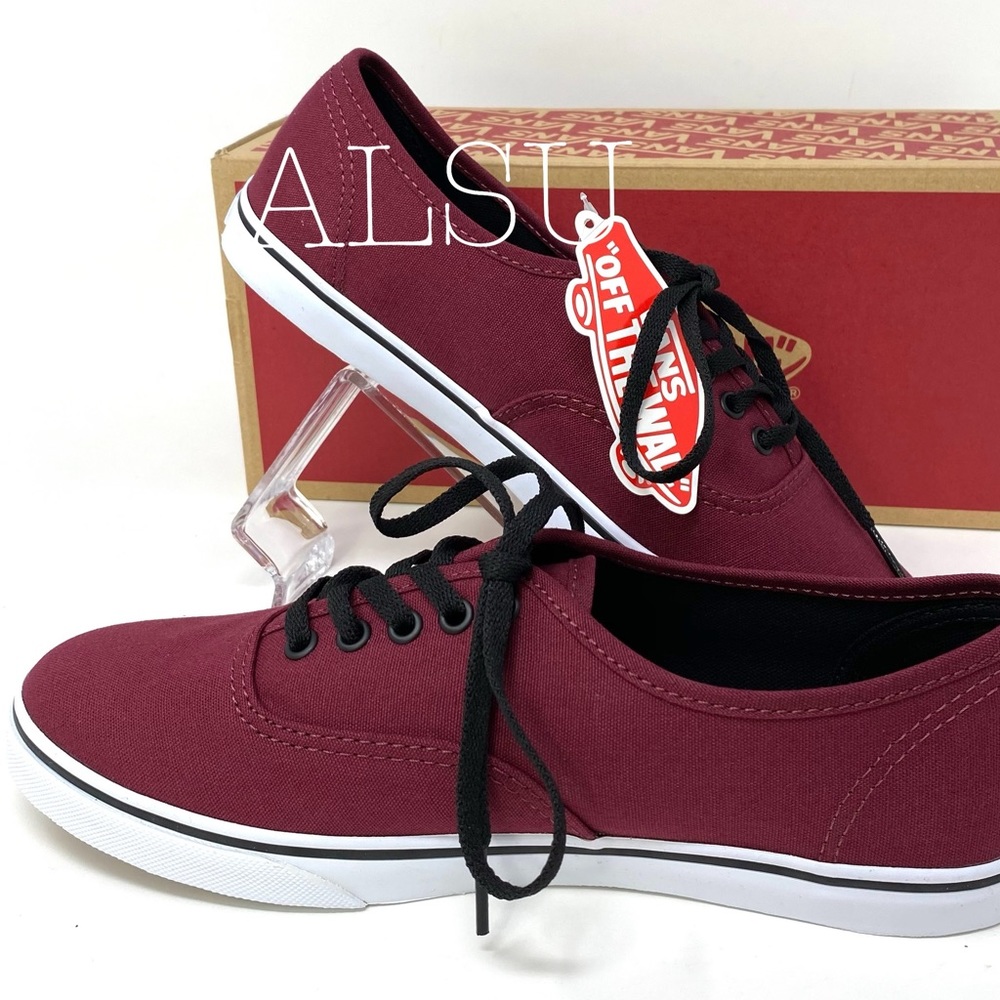 VANS Authentic Lo Pro Tawny Port Mono Canvas Women - Picture 8 of 10